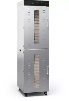 Klarstein Master Jerky Dörrautomat Gastro 48 Etagen 30-90°C silber