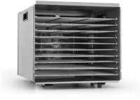 Klarstein 10028437, Klarstein Fruit Jerky Steel 10 D&ouml;rrautomat 10 Etagen 1000 W