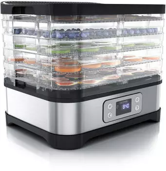 Arendo Dehydrator silber