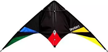 Wolkenstürmer Skydart Lenkdrachen schwarz, 175cm (1335)