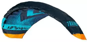Wolkenstürmer Paraflex Trainer 2.3 Lenkmatte türkis-schwarz mit Lenkbar (230cm)