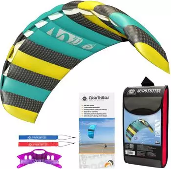 HQ Symphony Beach III 2.2 Lenkdrachen aqua (11768455)