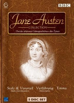 KSM -Jane Austen Collection- (Stolz und Vorurteil, Emma + Langfassung, Verführung, 5 DVDs)