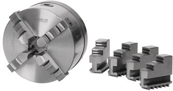 Optimum Vierbacken-Drehfutter Guss Camlock zentrisch spannend Ø 160 mm DIN ISO 702-2 Nr. 4 (3442840)