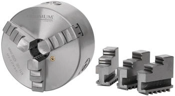 Optimum Dreibackendrehfutter Ø 100 mm zentrisch spannend (3442710)
