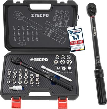 TECPO Motorrad Drehmomentschl&uuml;ssel Set 3/8 5-60 Nm