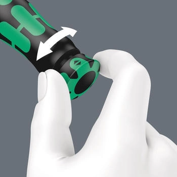 Wera Click-Torque Lock A5 Drehmomentschl&uuml;ssel mit Umschaltknarre 1/4" 2,5-25 Nm (05075690001)