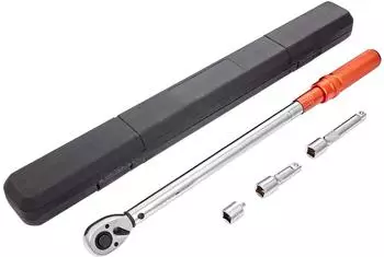 VEVOR Drehmomentschl&uuml;ssel 1/2" 34-340N.m &plusmn;3% 72-Zahn-Ratsche mit Adapter & Verl&auml;ngerungen