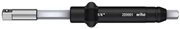 Wiha Adapterklinge f&uuml;r Drehmoment-Schraubendreher mit Quergriff 1/4" 120mm (28756)