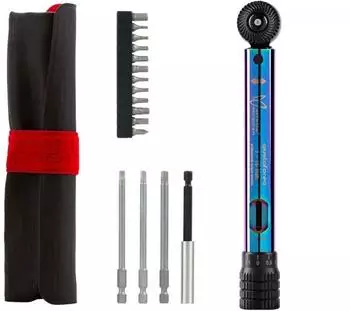 Effetto Mariposa Giustaforza Pro Evo Deluxe Drehmomentschl&uuml;ssel 1-15Nm mit Bitset (1-15 Pro Evo Deluxe)