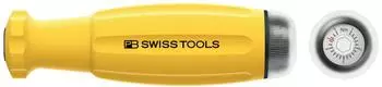 PB Swiss Tools Drehmoment-Schraubendreher mit Skala, Wechselklingenaufnahme, ESD, 500cN&middot;m (8317.A 1,0-5,0ESD)