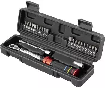Toolcraft Drehmomentschl&uuml;ssel-Set 1/4" (6,3mm) 3-25Nm, 23-tlg. (TO-10332102)
