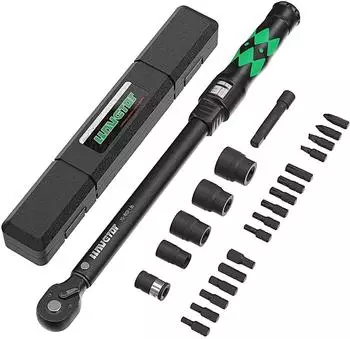LuxusKollektion Drehmomentschlüssel-Set 3/8 Zoll, 23-tlg., 20-110Nm