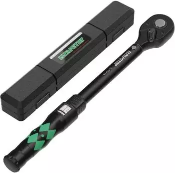LuxusKollektion Drehmomentschlüssel 1/2 Zoll 30-210Nm, 72 Zähne, Chrom-Vanadium-Stahl
