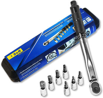 S & R Drehmomentschl&uuml;ssel Fahrrad & Motorrad SET 1/4" (465.014.025)