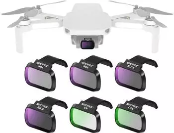 Neewer FL-B32/FL-B31 6er Pack ND/CPL/UV Filter Set für DJI Mini 4K/2/Mavic/SE/2 SE