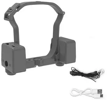 Wigento Airdrop System Abwurfvorrichtung f&uuml;r DJI Air 3 / 3S, grau (880724)