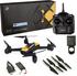 JXD 518 Outdoor Quadrocopter GPS Wifi FPV 720P gelb