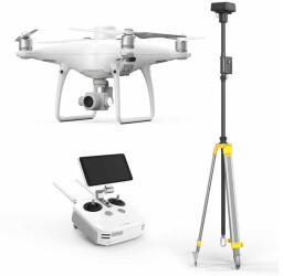 DJI Phantom 4 RTK + D-RTK 2 Mobile Station Combo