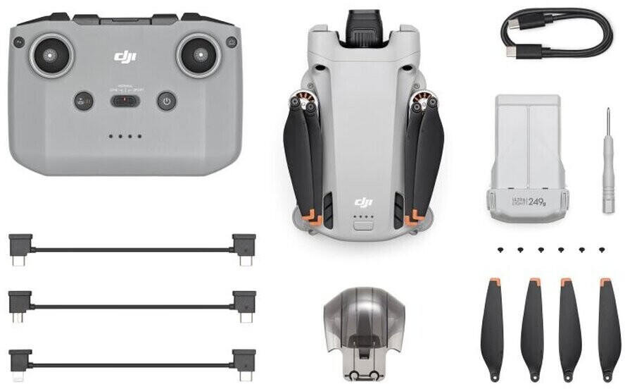 DJI Mini 3 Pro + DJI RC-N1 Erfahrungen 4.4/5 Sternen