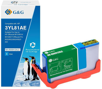 G&G ersetzt HP 912XL cyan