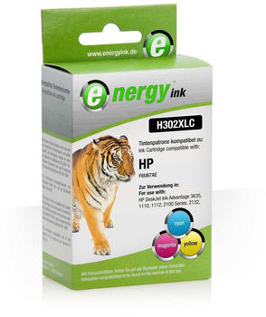 energyink ersetzt HP 302XL color