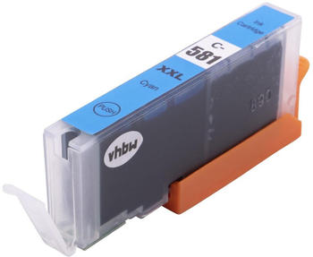 vhbw Tintenpatrone cyan kompatibel mit Canon Pixma TS8350, TS6350, TS705, TS9550, TR8550, TR7550 - + Chip