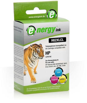 energyink ersetzt HP 62XL color