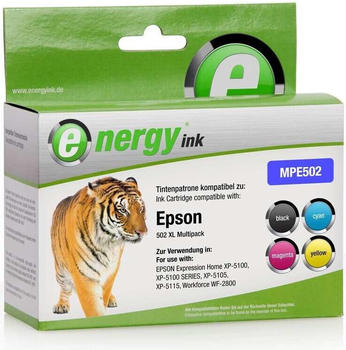 energyink ersetzt Epson 502XL 4er Pack