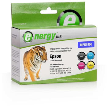 energyink ersetzt Epson 18XL 4er Pack