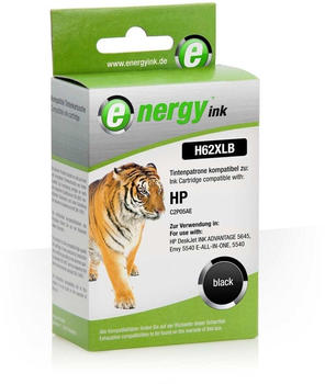 energyink ersetzt HP 62XL schwarz