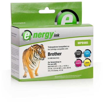 energyink ersetzt Brother LC-985 4er Pack