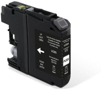 Büroring ersetzt Brother LC-223BK schwarz