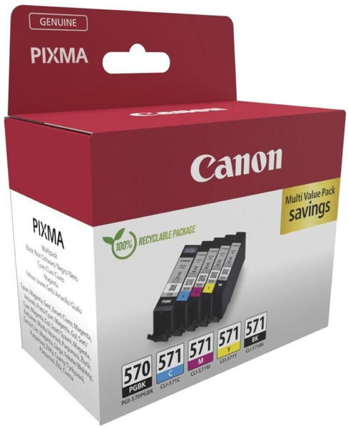 Canon PGI-570 / CLI-571 Multipack 5er Pack (0372C006)