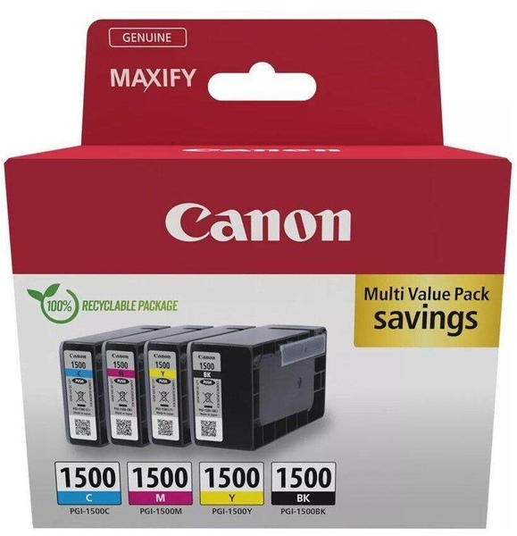 Canon PGI-1500 Multipack 4er Pack (9218B006)
