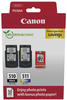 2 Canon Tinten 2970B017 Value Pack PG-510 + CL-511 4-farbig + Papier
