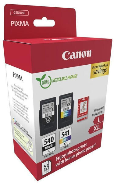 Canon PG-540L/CL-541XL Photo Value Pack (5224B012)