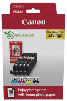 Canon CLI-526 Photo Value Pack (4540B019)