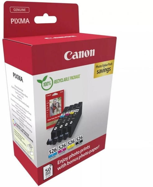 Canon CLI-526 Photo Value Pack (4540B019)
