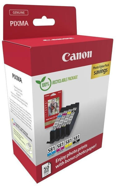 Canon CLI-581 Photo Value Pack (2106C006)