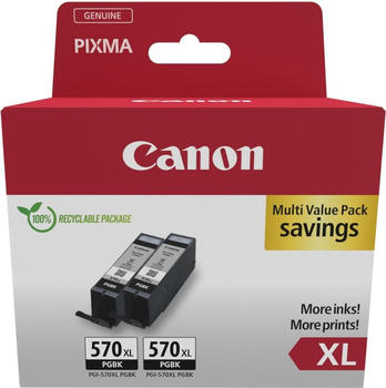 Canon PGI-570XL PGBK Doppelpack (0318C010)