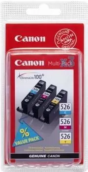 Canon CLI-526CL Multipack 3-farbig (4541B006)