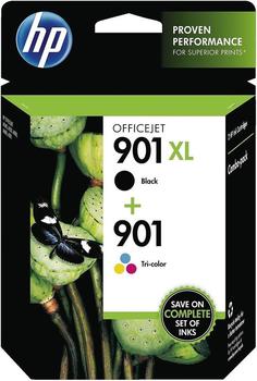 HP Nr. 901XL + Nr. 901 Multipack 4-farbig (SD519AE)
