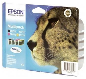 Epson T0715 Multipack 4-farbig (C13T07154010)