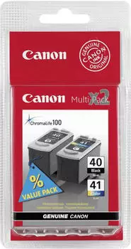 Canon PG-40 + CL-41 Multipack 4-farbig (615B043)