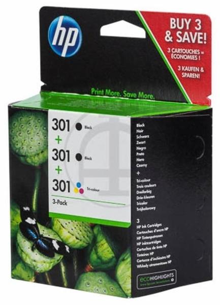 HP Nr. 301 Multipack 4-farbig (E5Y87EE) Test TOP Angebote ab 13,40 € (Juli  2023)