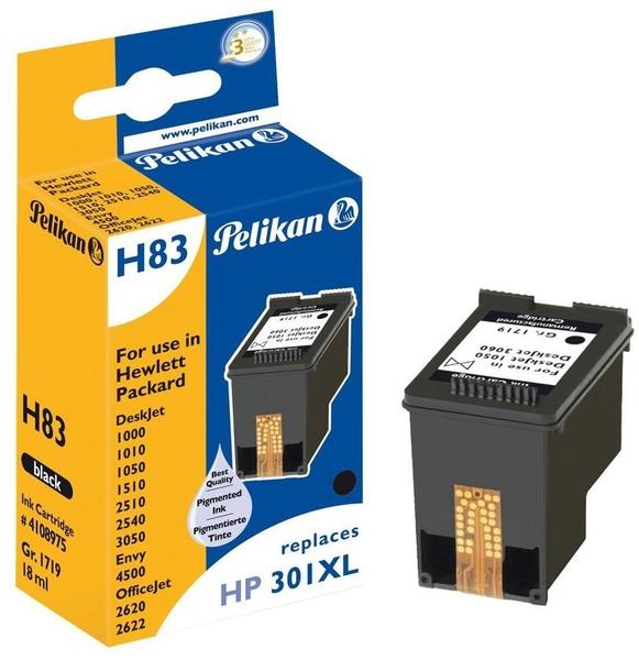 Pelikan H83 ersetzt HP 301XL schwarz (4108975)