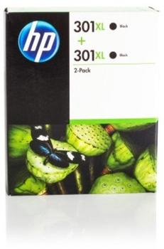 HP Nr. 301XL schwarz Doppelpack (D8J45AE)