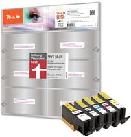 pureINK 170745990009, pureINK CA550-551MP5 CMYKK Druckerpatrone