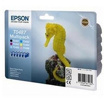 Epson T0487 Multipack 6-farbig (C13T04874010)